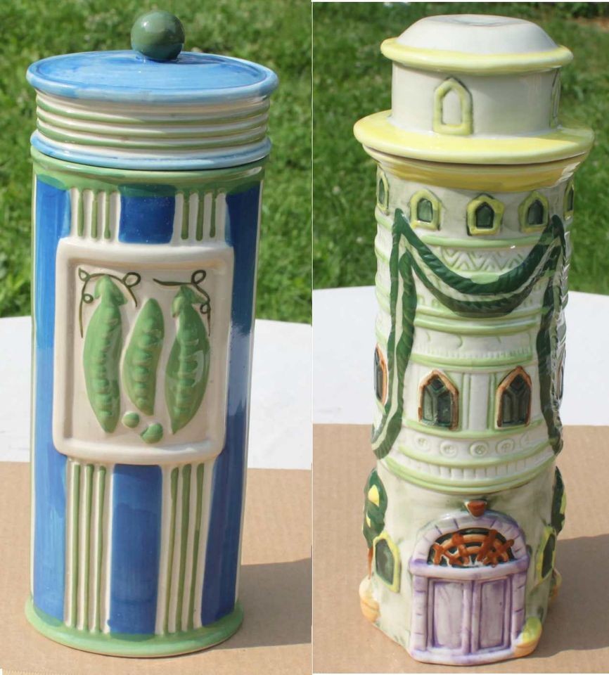 Porcelain Ceramic Pasta Spaghetti Canister