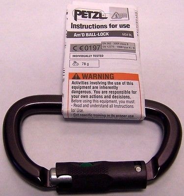 petzl carabiner in Carabiners & Hardware