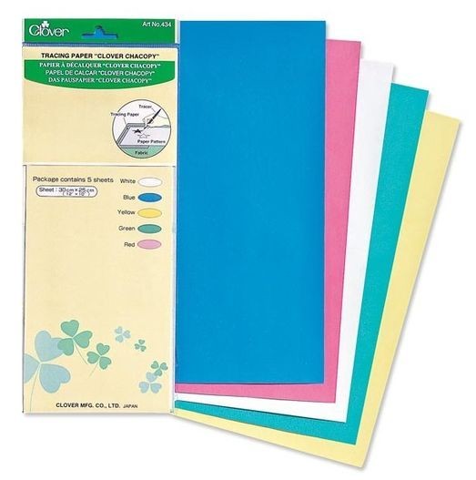 CLOVER MARKER CHACOPY CARBON TRACING PAPER 12X10 #CL434