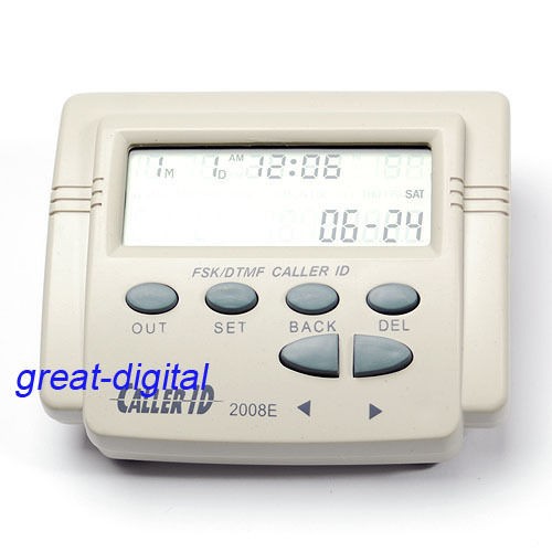 caller id display in Caller ID Devices