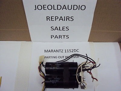 Marantz Amp 1152DC Main Filter Capacitors 55VDC 18,000UF Free Domestic 