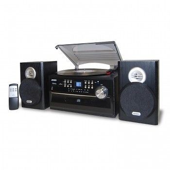   Record Player Cassette CD Player Stereo Remote Control ALL in ONE