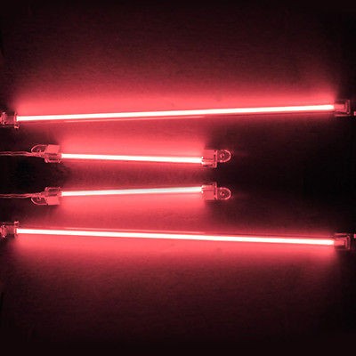 Piece Undercar Underbody Under Car Neon Kit CCFL Lights Light Red