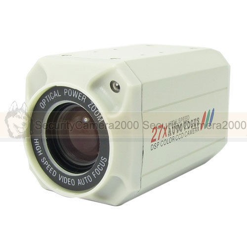 27x Zoom Auto Focus IRIS Sony CCD Chipset DSP Camera