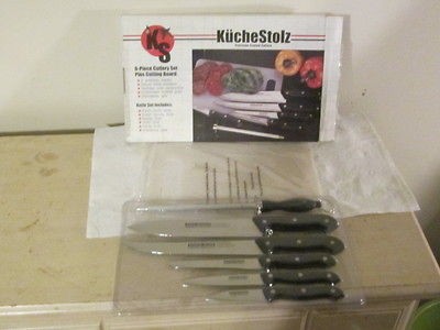 Vintage Koch Messer Stainless Rostfrei Inox 6 piece set NIB