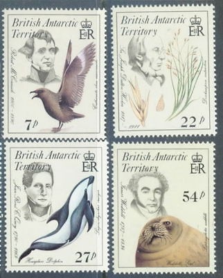   Ant Terr 125 28 NH Naturalists Dolphin Seal Plant Bird CV 9.75