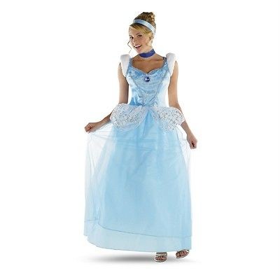 Cinderella Adult Deluxe Disney Costume Size 18 20 XL Plus Disguise 