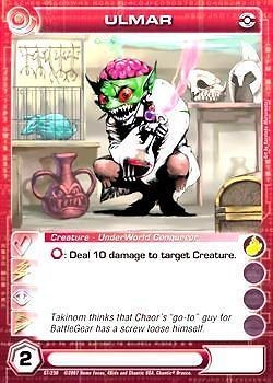 CHAOTIC ULMAR SUPER RARE CARD 54/232 TCG 