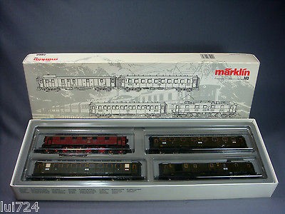 MARKLIN HO SCALE 2860 BAVARIAN EXPRESS TRAIN SET