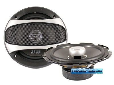 HIFONICS ZRXLP65CX LOW PROFILE 6 1/2 2 WAY 1600W MAX COAXIAL CAR 