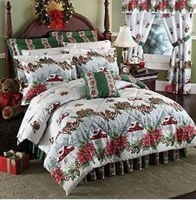 christmas bedding king size in Bedding