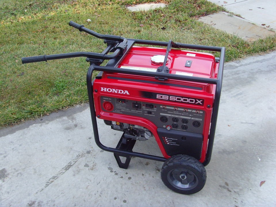 Honda EB5000X Generator Lower Hour Excellent Condition