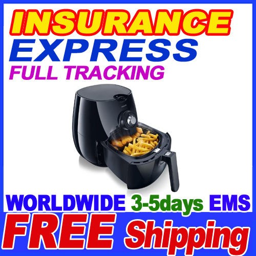   AirFryer Healthier Oil Free Fryer HD9220/20   Black **FREE EXPRESS