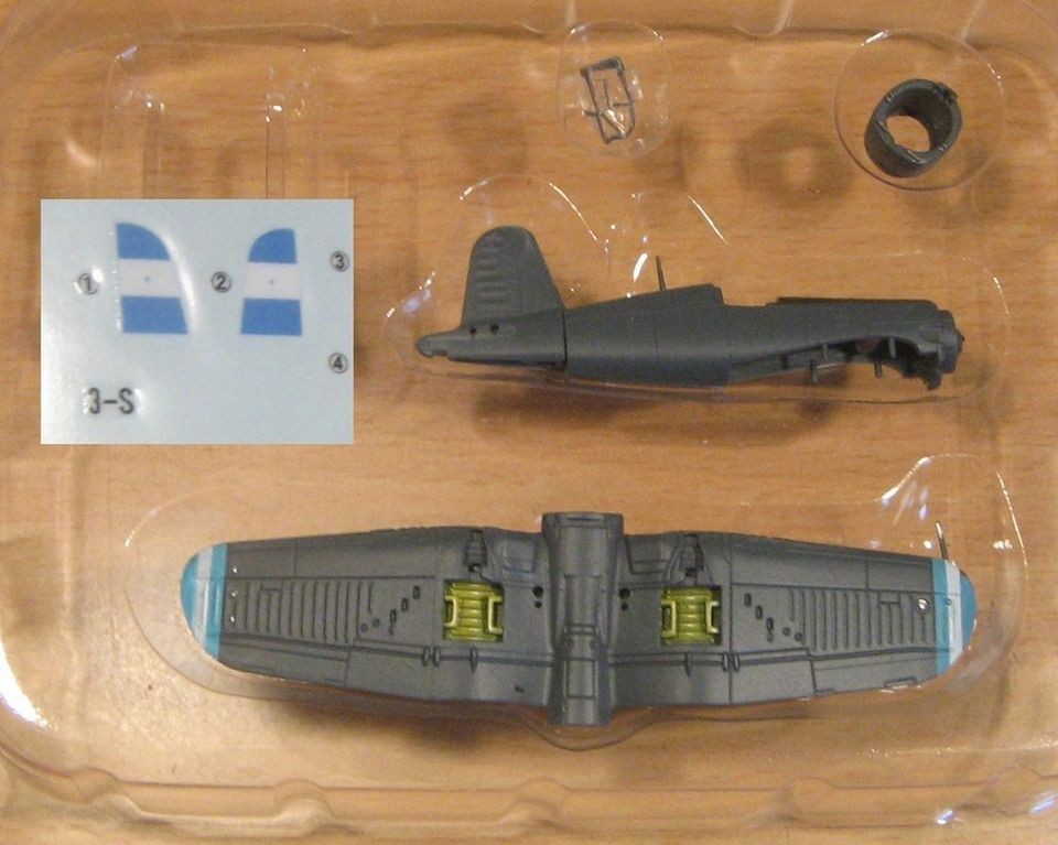 144 Corsair F4U   Mat Blue Honduras SPECIAL WK6 # 3S 3X   Very rare