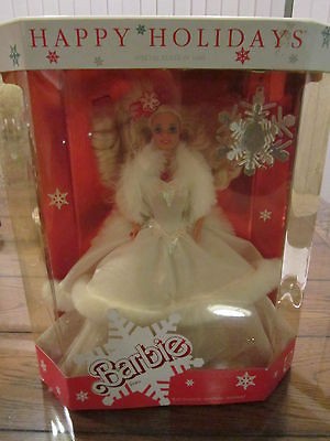 1989 holiday barbie in Holiday Barbie