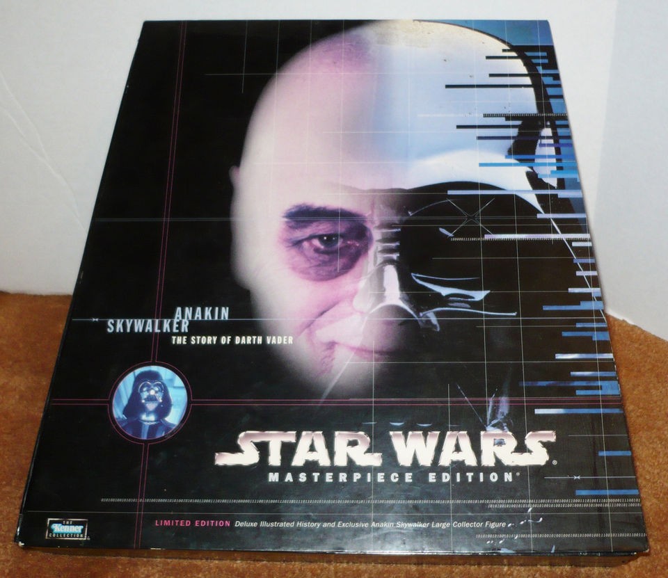   ANAKIN SKYWALKER MASTERPIECE EDITION 13 KENNER FIGURE,BOOK,BOX 1998