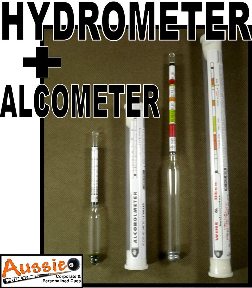 Essencia Home Brew Hydrometer & Alcometer Beer Wine Spirits