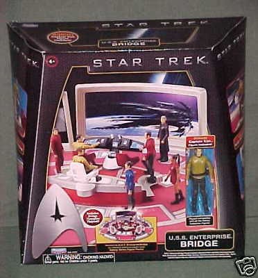 STAR TREK MOVIE MISB U.S.S. ENTERPRISE   BRIDGE PLAYSET