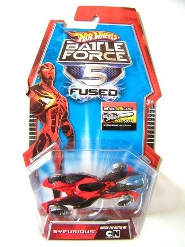 HOTWHEELS BATTLE FORCE 5 FUSED   5 DIFFERENT VARIETIES