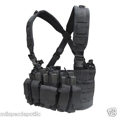 Condor Outdoor MCR5 Recon Chest Rig Black , OD Green , Tan , Multicam 