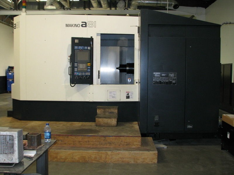 2008 MAKINO A81 CNC HMC HORIZONTAL MACHINING CENTER