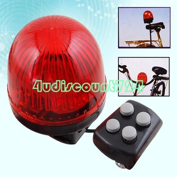 Sounds Kids Bicycle Bike Bell Siren Beeper Horn Red