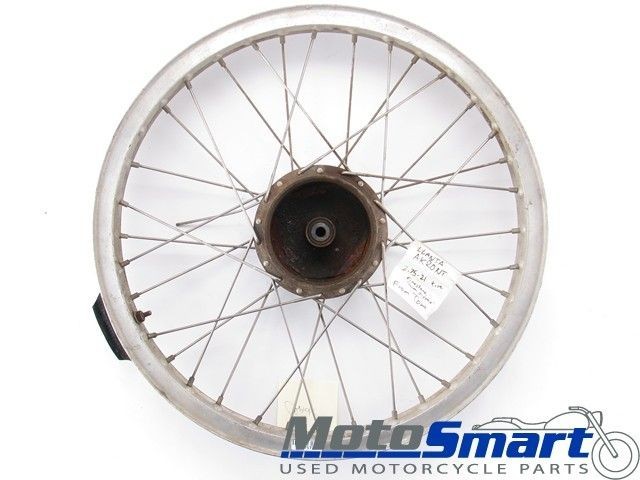 Husqvarna? Llanta Akront 250 400 Unknown Front Wheel Rim 21 Inch Poor 