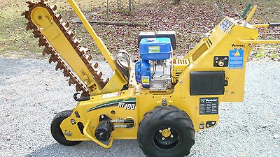 2007 VERMEER RT100 WALK BEHIND TRENCHER NEW ENGINE