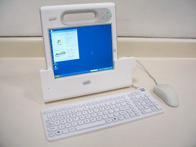 SET OF MOTION COMPUTING C5 TABLET PC WITH DOCKING, MEDICAL KEYBOARD 