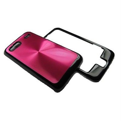 PINK HTC Desire Z G2 A7272 Hard Aluminum Metal Cover Case Coque Etui 