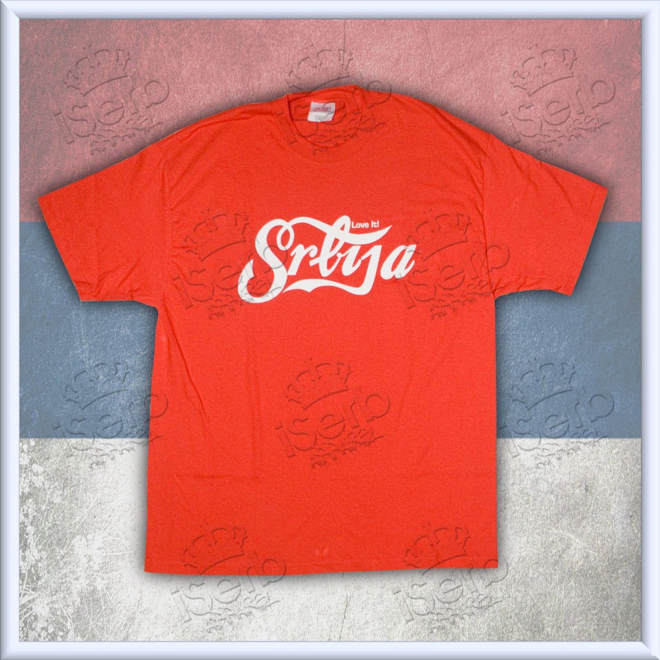 SRBIJA SERBIA Srpska majica SERBIAN TEE Printed T Shirt