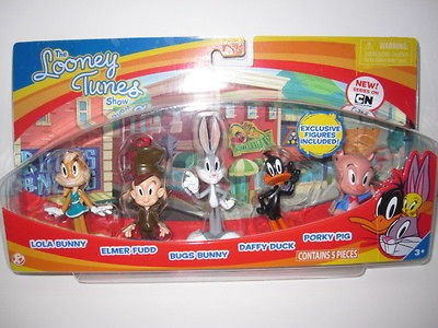 NEW Looney Tunes Show Figures Lola Bugs Bunny Daffy Duck Porky Pig 