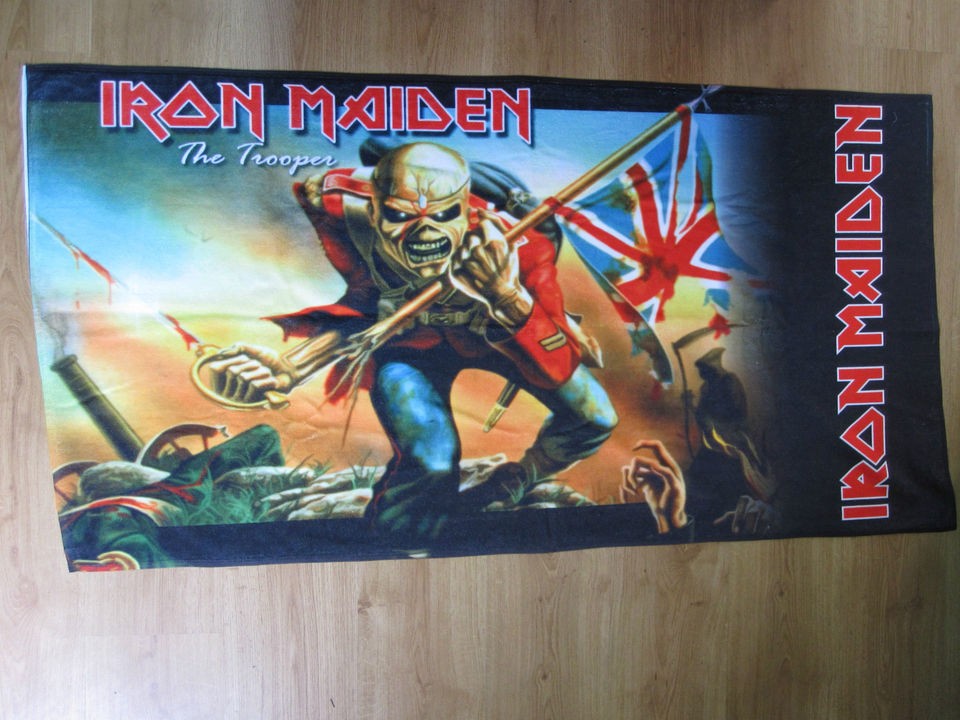 IRON MAIDEN   EDDIE . BEACH,SPORT​& HOME TOWELSMEGA RARE