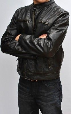 levi leather jacket in Coats & Jackets