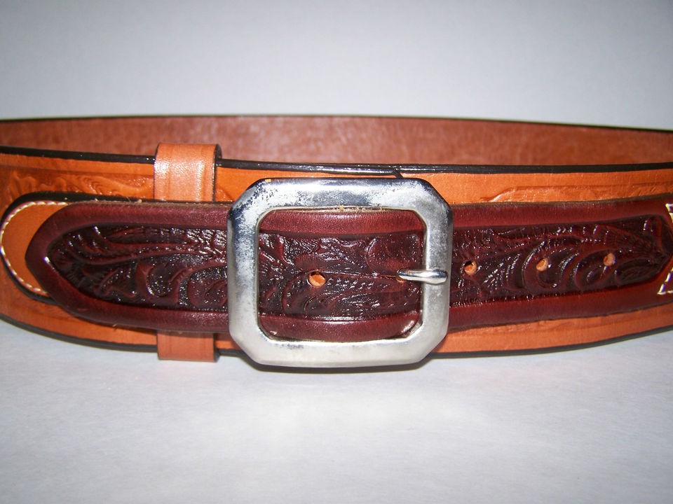   Belt 1085 1 45LG Matches Texas Jock Strap Holster & Wrist Cuffs