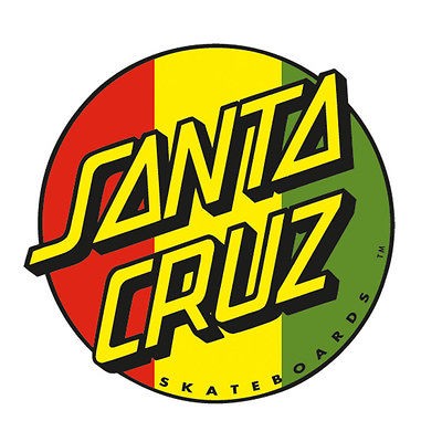 santa cruz stickers in Stickers & Decals