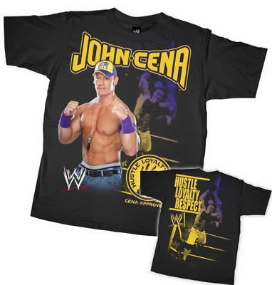 JOHN CENA Body Slam WWE Authentic T shirt New