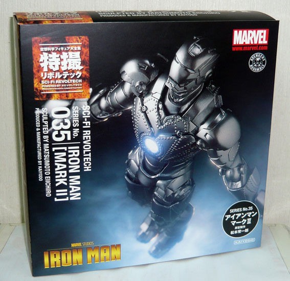 Revoltech SCI FI 036 Iron Man Mark III 3 Action Figure