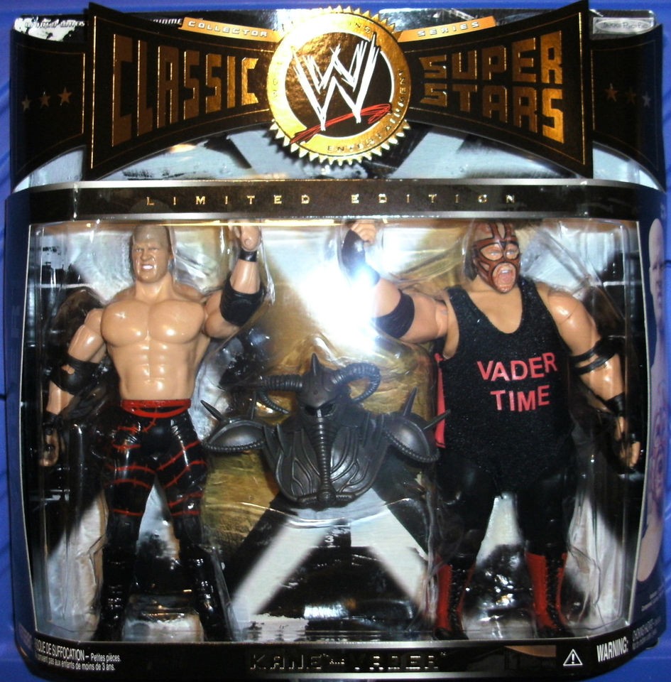 WWE Classic Exclusive 2 Pack Kane vs Vader (WWF Big Van WCW mask)