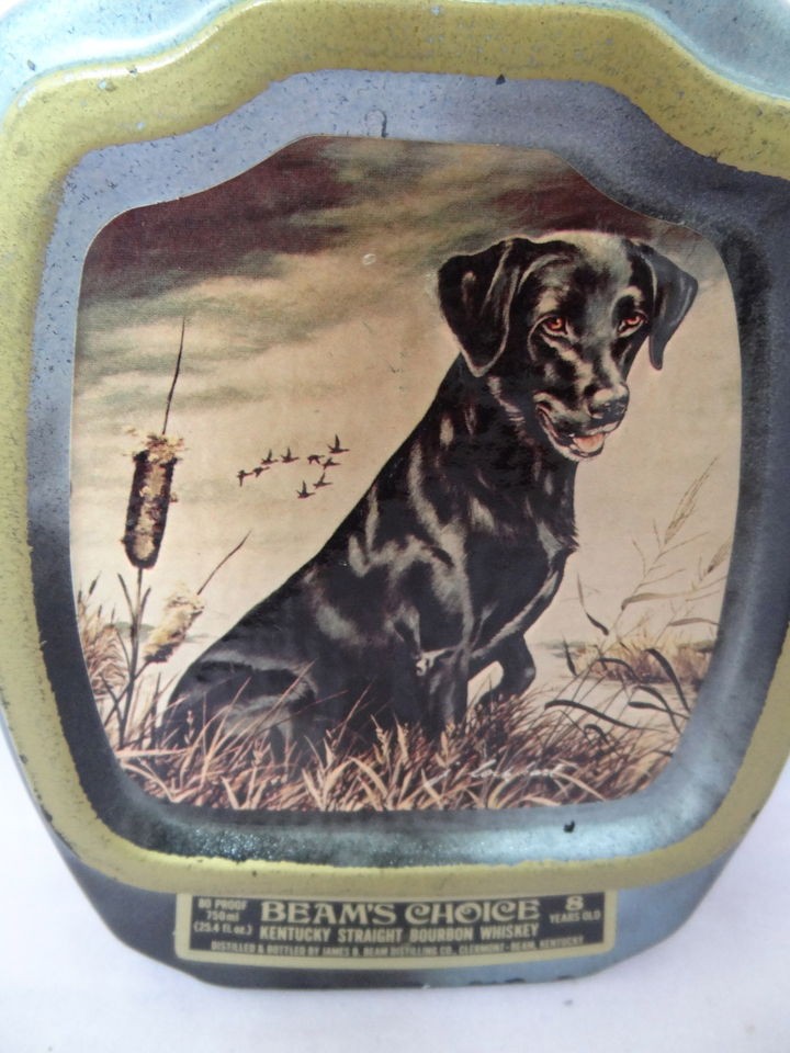 Jim Beam Beams Choice Decanter with Top   Black Labrador by James 