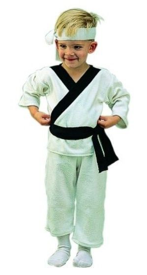 Lil Karate Infant or Toddler Pajama Costume