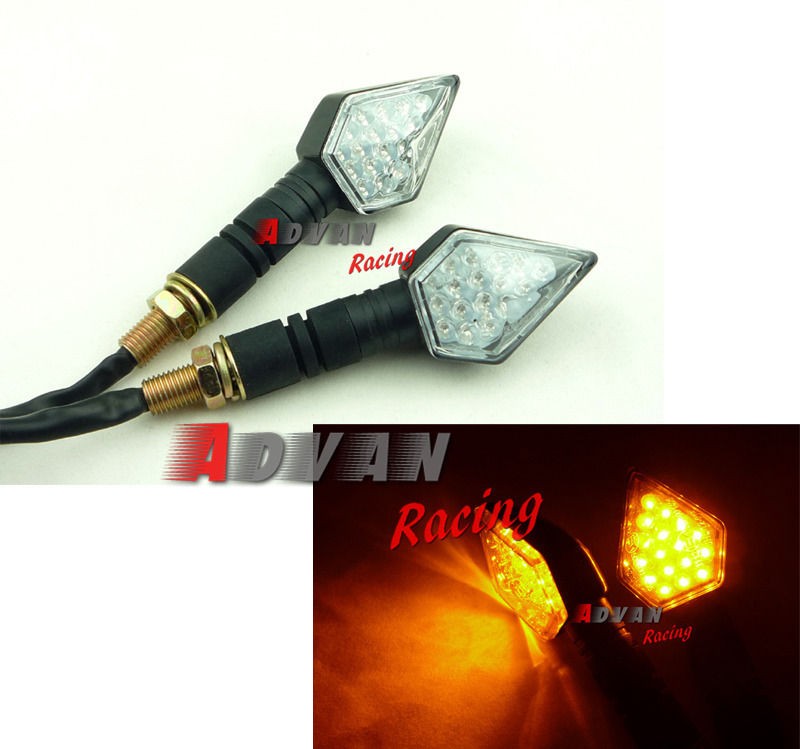   Stalk motorcycle LED turn signals Kawasaki NINJA 250R 650R 400R EX500R