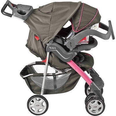   listed Evenflo   Aura Embrace Travel System, Alhambra (Brand New