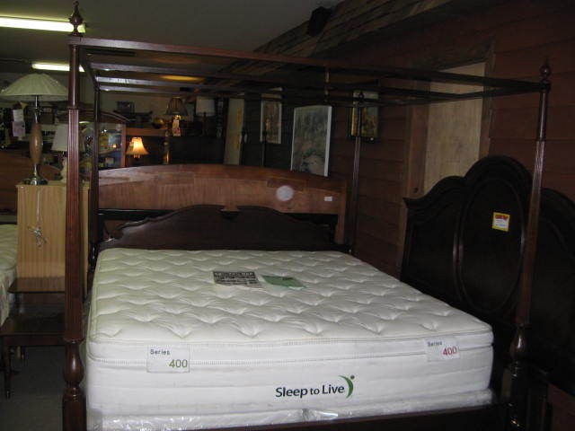 king size poster bed in Beds & Mattresses