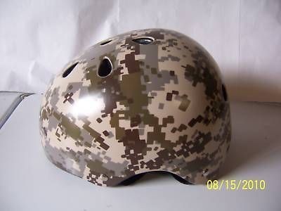 CHILDREN BICYCLE HELMET ARMY SKATEBOARD BIKE NEW MORE