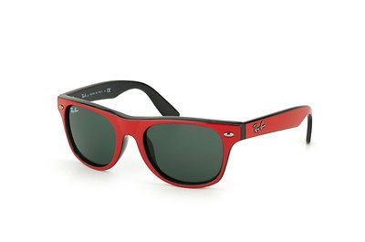   9035 162/71 JUNIOR WAYFARER SUNGLASSES RED BLACK TODDLER CHILDRENS