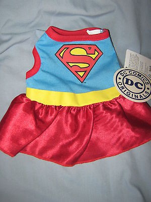 Comics Super Girl T  Shirt , Costume, Dress X Small 7 NWT