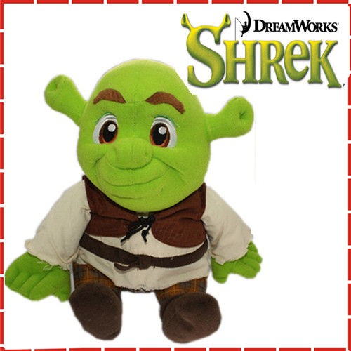 SHREK Series Ogre 12 PLUSH NEW THIRD MOVIE character soft stuffed 