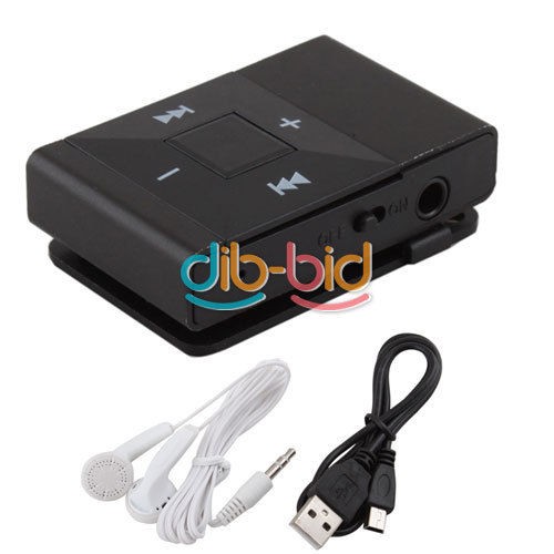 Mini Clip  Player with Card slot Support 2GB 4GB 8GB Micro SD TF 