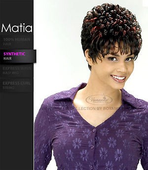 MATIA VANESSA WIG SHORT WIG WAVY WIG BANG WIG